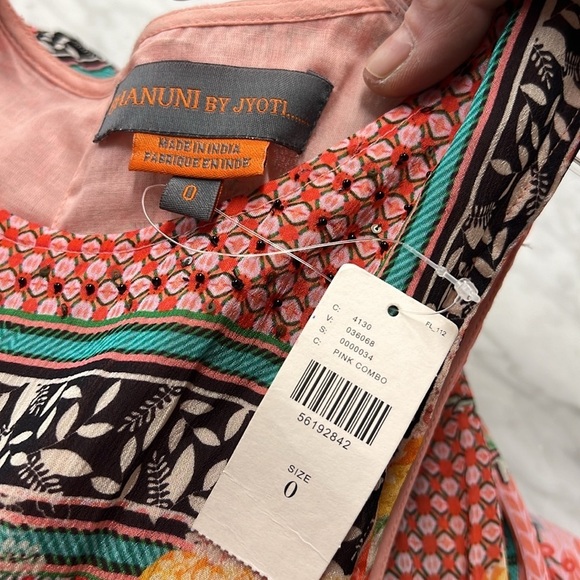 Anthropologie | Bhanuni by Jyoti NWT Alessandra Maxi Dress Size 0 - Picture 10 of 14